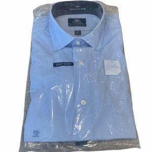 New Dockers men’s dress shirt sz M 15